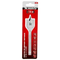 Сверло по дереву перовое MATRIX 30мм (70422)