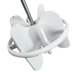 Мешалка DECOR для краски d76мм, 450мм (999-076)