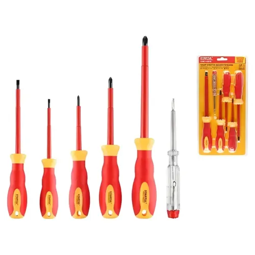 Набор отверток диэлектр. STARTUL 6шт (ST3051-6)
