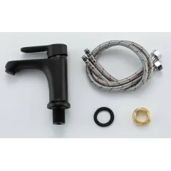 Смеситель для умывальника FRUD R10157-6 чёрный