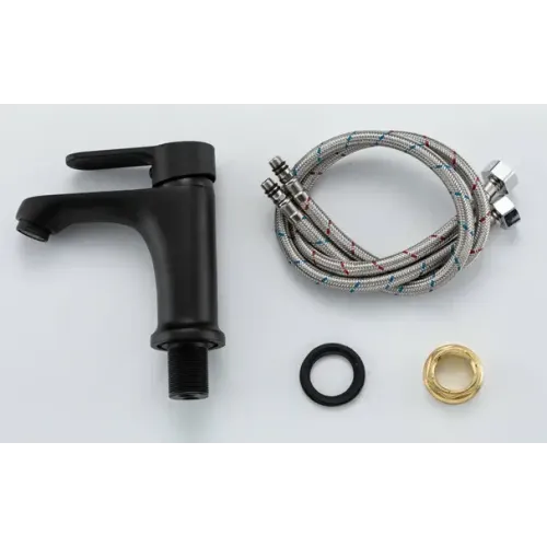 Смеситель для умывальника FRUD R10157-6 чёрный