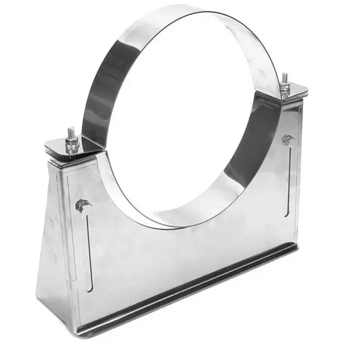 Дымоход кронштейн раздвижной Ф115мм №1 нержавеющая сталь (Феррум)