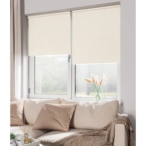 Рулонные жалюзи Блэкаут Вестерн 57*175 молочный