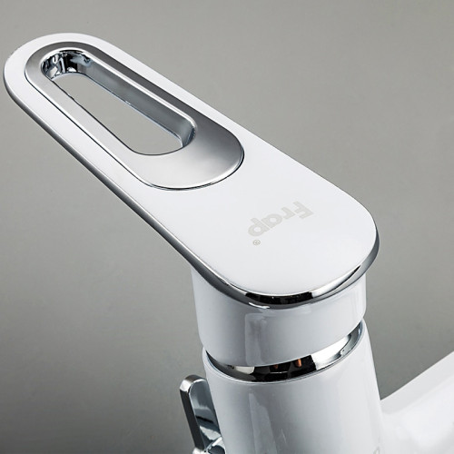 Смеситель для ванны FRAP F2249 белый/хром