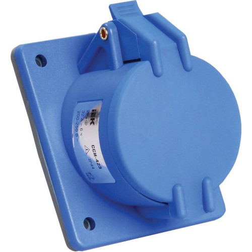 Розетка панельная IEK MAGNUM 2P+E 32A IP44 423 PSN41-032-3 (464835)