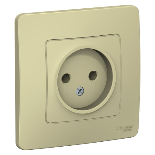 Розетка 2P BLANCA  беж. SchE BLNRS000017