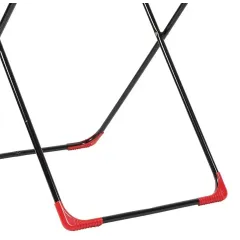 Сушилка для белья напольная DOGRULAR 17,5м, 132х53,5х134см, черная, Адель (508457)