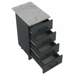 Стол рабочий EVA GOLD 40 графит (4 ящика)