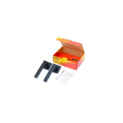 Ручки раздельные BUSSARE ROKKA  A-61-30 BLACK (17067)