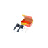 Ручки раздельные BUSSARE ROKKA  A-61-30 BLACK (17067)