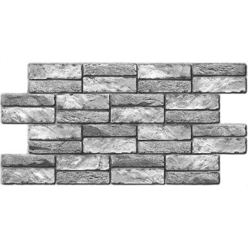 Панель ПВХ  Artdekart Мозаика 955*480*0,3 КАМЕНЬ ЭКСПАНСИ СЕРЫЙ (10)