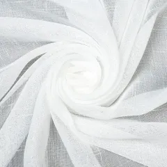 Тюль Ле-Гранд Лен 300*260 с утяжелителем белый