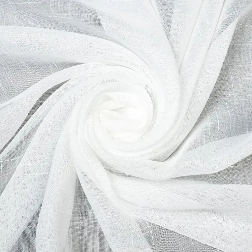 Тюль Ле-Гранд Лен 300*260 с утяжелителем белый