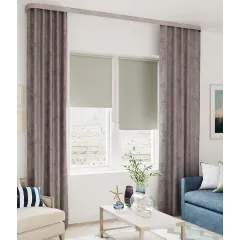 Рулонные жалюзи Мальта 61,5*175 цвет кварц