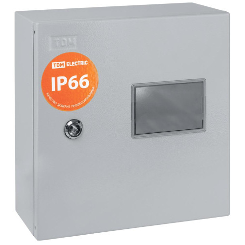 Корпус металлический ЩУ-1ф/1-0-3 IP66 (310х300х150) TDM SQ0905-0093 (337243)