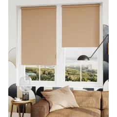 Рулонные жалюзи Лестер 61,5*175 бежевый