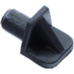 |Полкодержатель лопат. d=6 мм пласт. черный 16шт(5132981)