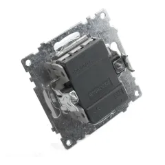 Выключатель 1-кл Катрин серебро GLS10-7103-03