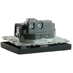 Переключатель 1-кл ЭМИЛИ черный RSW10-5105-05