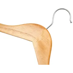 Вешалка для одежды РЫЖИЙ КОТ деревянная с перекладиной (W2-PA)