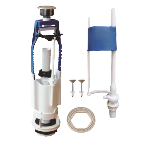 Арматура сантехническая УКЛАД АБ 69.57.00.3 н/п, кнопка, хром (А 105.57.14.3)