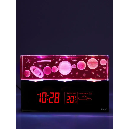 Метеостанция Ea2 BB104S черный/прозрачный