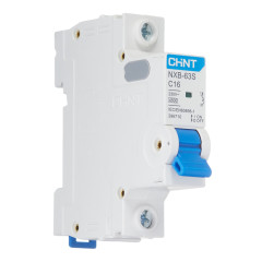 Выключатель автоматический 1-пол. 16A C 4,5кА NXB-63S (R) CHINT 296710