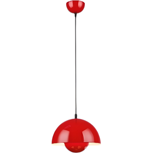 Светильник Люмис N5650/1HQ RED 1x40W E27 d230 h800 красный