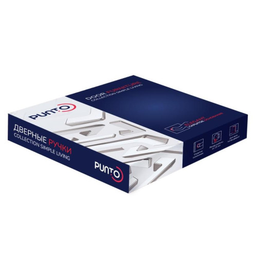 Ручки раздельные PUNTO K.EL.Q27.GANT BL-24 черный (48845)
