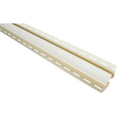 АЛЬТА планка к сайдингу Аляска угол ВНУТРЕННИЙ кремовый (СЭНД) 3 м