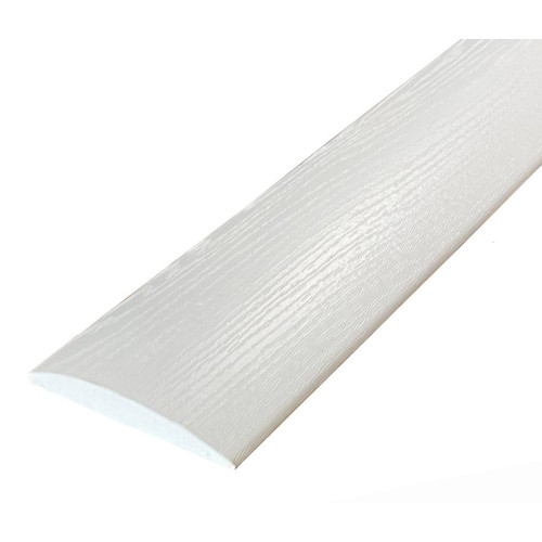 /Наличник (ДверКо) полукруглый, Шервуд белый, покрытие ПВХ Ультра 10*75*2150