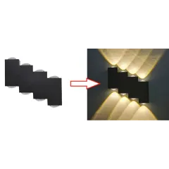 Светильник уличный LEDtrec LT8167-8 BK