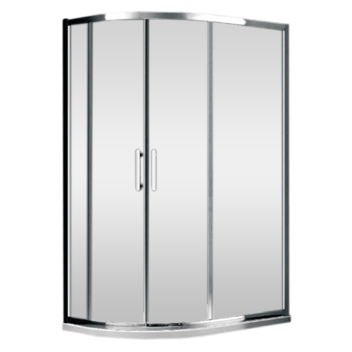 Душевое ограждение 100х80х190см (без поддона), прозрачное стекло 6мм, G104.2.1080 (*100)