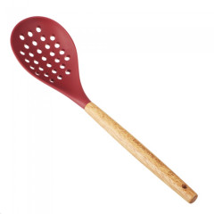 Шумовка ВСЁГАЗИН силикон, деревянная ручка (881-238)