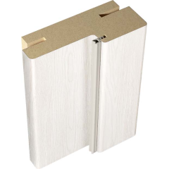 Коробка Voron Doors телескопич., покрытие ПВХ  Белый бланко, 70*38, 2100
