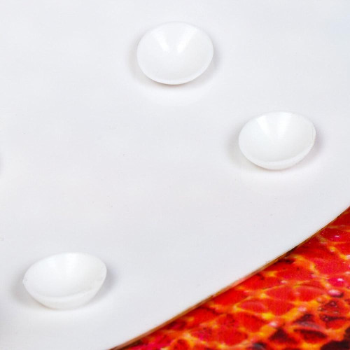 Коврик для ванной на присосках 690х380мм ВИЛИНА Bubbles Морские звезды (845241)