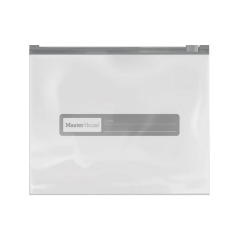 Пакеты для заморозки Master House с защелкой Zip-Lock 20*17см (1л) 15шт/уп (776614)