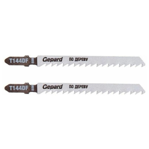 Пилки для лобзика GEPARD T144DF 2шт (GP0640-16)