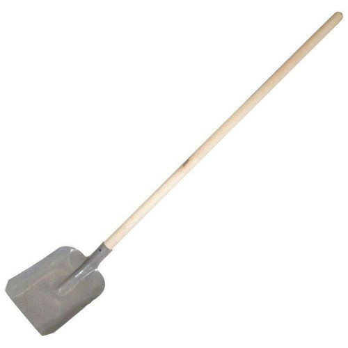 Лопата совковая Ревякино сталь, черенок деревянный (217887)