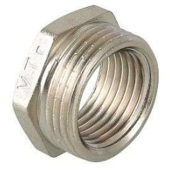 Футорка латунная никелированная VT ф 1