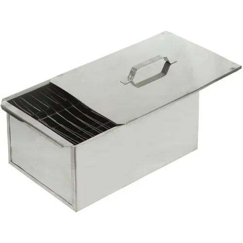 Коптильня 2 яруса, 42х27х17,5 см, нерж. сталь, 0,8мм (409368)