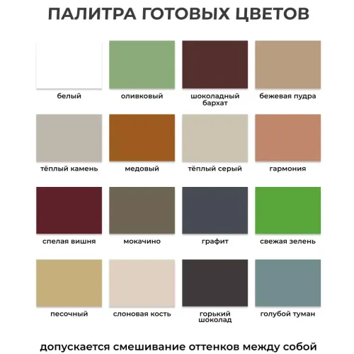 Краска Veres Facade для деревянных фасадов акриловая Горький шоколад 0,9 л