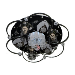 Светильник ЭкономСвет 70014/3BK WT+BK RC WTLED