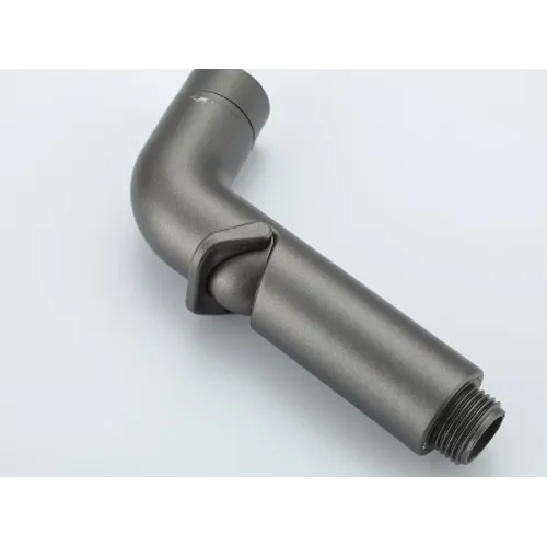 Душ гигиенический FRUD R7503-9 со смесителем, оружейная сталь