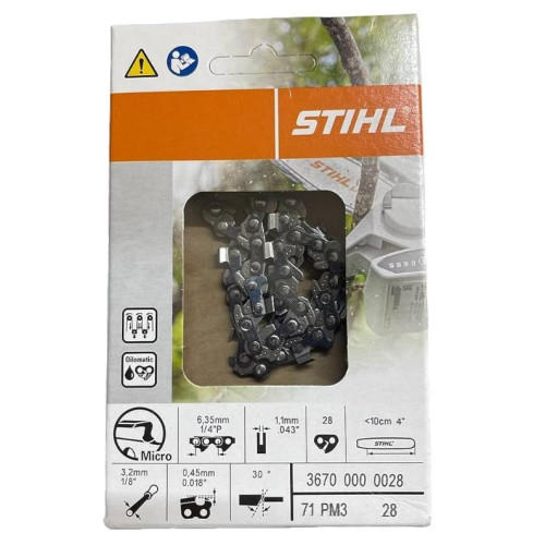Цепь STIHL 0,325-1,1-28 (71 PM3) (3670-006-0028)