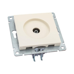Розетка TV UNIVersal Афина сл.кость A0027-I