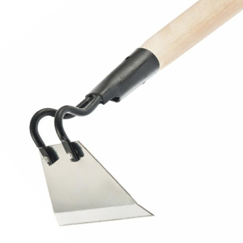Мотыга СИБРТЕХ из нержавеющей стали 150х90мм с черенком 1300мм (62333)