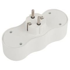 Разветвитель сетевой 3-м SPx-3е-W с заземл. 16А бел. Эра Б0053479