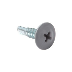 Саморез прессшайба сверло 4,2х16 (7004) серый