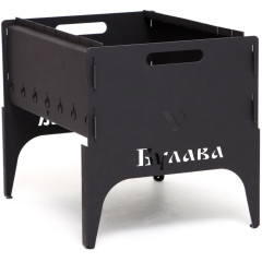 Мангал Булава разборный 40х30х32см, толщина 2мм с сумкой (10353361)